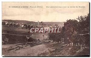 Bild des Verkufers fr Carte Postale Ancienne St Germain L Herm vue panoramique sur la valle de Doulon zum Verkauf von CPAPHIL