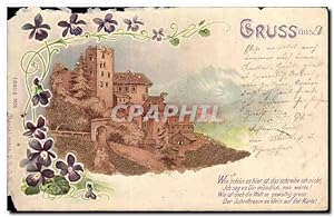 Bild des Verkufers fr Carte Postale Ancienne Benfeld Gruss a b zum Verkauf von CPAPHIL
