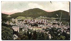 Carte Postale Ancienne Baden Baden vom Fremersberg gesehen