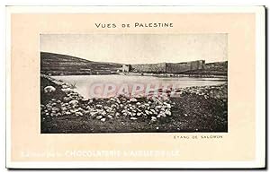 Seller image for Carte Postale Ancienne vues De Palestine Etang De Salomon for sale by CPAPHIL