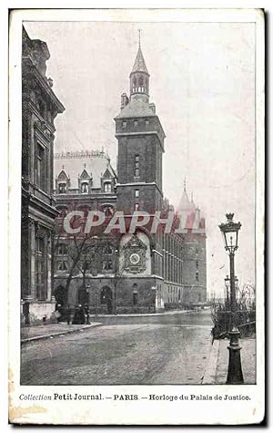 Seller image for Carte Postale Ancienne Petit Journal Paris Horloge du Palais de Justice for sale by CPAPHIL