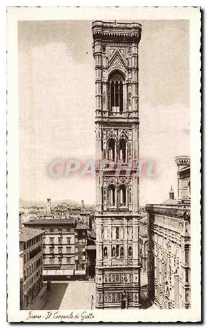 Bild des Verkufers fr Carte Postale Ancienne Firenze Cassanito di Giotto zum Verkauf von CPAPHIL