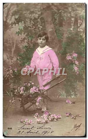 Seller image for Carte Postale Ancienne Fantaisie Enfant GArcon for sale by CPAPHIL