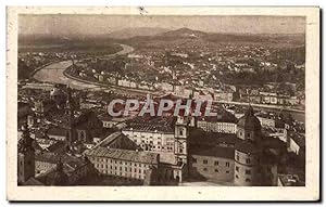 Carte Postale Ancienne Salzburg von der Festung