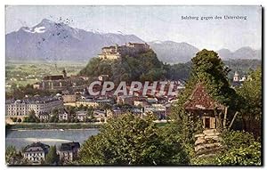 Carte Postale Ancienne Salzburg gegen den Untersberg