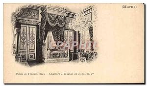 Image du vendeur pour Carte Postale Ancienne Palais de Fontainebleau Chambre a coucher de Napoleon 1er mis en vente par CPAPHIL