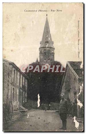 Imagen del vendedor de Carte Postale Ancienne Chardogne Rue Neve a la venta por CPAPHIL