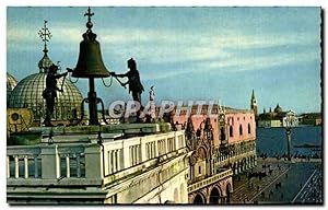 Bild des Verkufers fr Carte Postale Ancienne Venezia Chiesa e Piazzetta s marco Church and Piazzetta of St Mark zum Verkauf von CPAPHIL