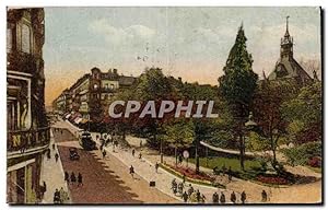 Carte Postale Ancienne Toulouse Rue d Alsace Lorraine et le square du Capitole