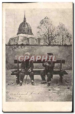 Bild des Verkufers fr Carte Postale Ancienne Paris zum Verkauf von CPAPHIL