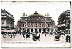 Bild des Verkufers fr Carte Postale Ancienne Paris Opera zum Verkauf von CPAPHIL