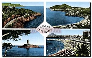 Image du vendeur pour Carte Postale Ancienne Souvenir De La Cote D'Azur L'Esterel et les Roches Rouges Agay Le Dramont St Raphael mis en vente par CPAPHIL