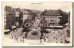 Carte Postale Ancienne Lyon illustre
