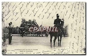 Reproduction Funerailles De Felix Faure Char De Couronnes Militaria Cheval Horse