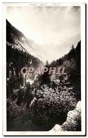 Carte Postale Ancienne Les jolis coins de Savoie Le Reposoir vue sur les Corges du Foron