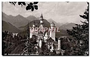 Bild des Verkufers fr Carte Postale Ancienne Neuschwanstein Schwansee zum Verkauf von CPAPHIL