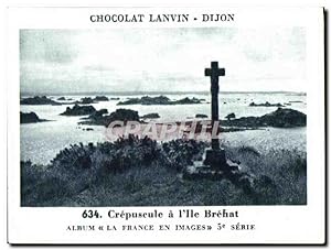 Seller image for Image Crepuscule a l lle Brehat Chocolat Lanvin Dijon for sale by CPAPHIL