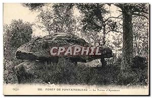 Image du vendeur pour Carte Postale Ancienne fort De Fontainebleau La Tortue d Apremont mis en vente par CPAPHIL