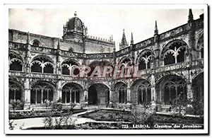 Seller image for Carte Postale Ancienne Lisboa Claustros dos Jeronimos for sale by CPAPHIL