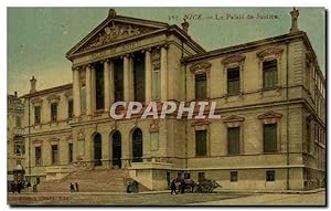 Carte Postale Ancienne Nice Le Palais de Justice
