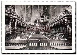 Imagen del vendedor de CPsM Saint Bertrand de comminges choeur de la cathdrale les stalles et le buffet d'orgues a la venta por CPAPHIL