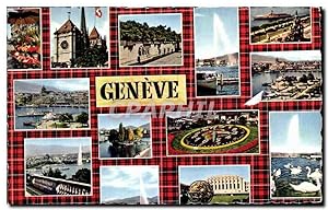 Imagen del vendedor de Carte Postale Ancienne Geneve Cygne Swan a la venta por CPAPHIL