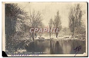Bild des Verkufers fr Carte Postale Ancienne La Havre Square Saint Roch zum Verkauf von CPAPHIL
