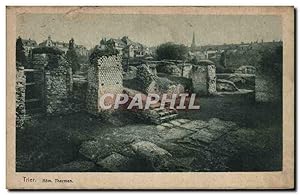 Bild des Verkufers fr Carte Postale Ancienne Trier Rom Therman zum Verkauf von CPAPHIL