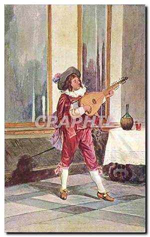 Immagine del venditore per Carte Postale Ancienne Troubadour Folklore Costume venduto da CPAPHIL