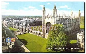 Carte Postale Ancienne King's College Chapel Cambridge