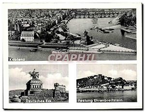 Bild des Verkufers fr Carte Postale Semi Moderne Koblenz Deutsches Eck zum Verkauf von CPAPHIL