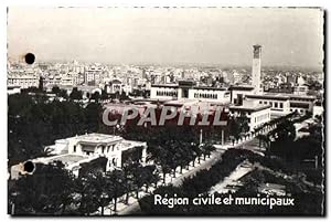 Image du vendeur pour Carte Postale Semi Moderne Casablanca Maroc Region civle et municipaux mis en vente par CPAPHIL