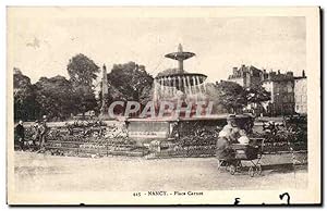 Carte Postale Ancienne Nancy Place Carnot