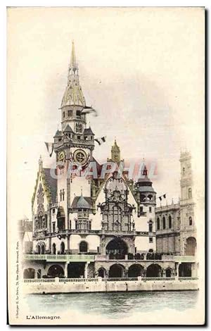 Seller image for Carte Postale Ancienne L'Allemagne Paris Exposition 1900 for sale by CPAPHIL