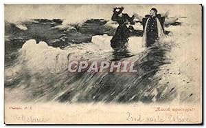 Image du vendeur pour Carte Postale Ancienne Russie Russia Folklore Danse mis en vente par CPAPHIL