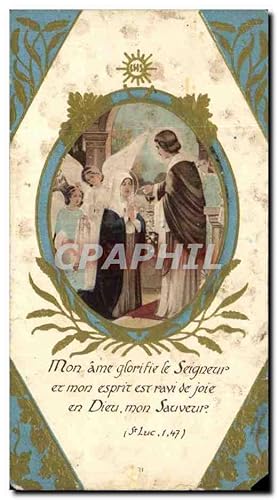 Seller image for Image pieuse Mon ame glorifie le Seigneur er mon espoir for sale by CPAPHIL