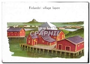 Bild des Verkufers fr Image Finlande village lapon Finland zum Verkauf von CPAPHIL