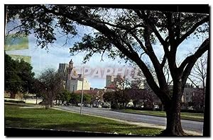 Carte Postale Ancienne Skyline of houston from sam houston park houston texas