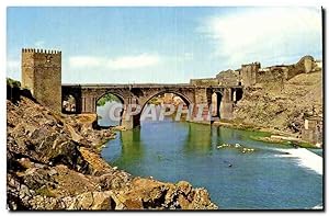 Seller image for Carte Postale Ancienne Toledo Puente San Martin y rio Tajo for sale by CPAPHIL