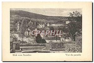 Immagine del venditore per Carte Postale Ancienne Blick Vom Paradies vue du Paradis venduto da CPAPHIL