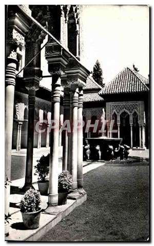 Bild des Verkufers fr Carte Postale Ancienne Granada Alhamabra Palin de Leunes zum Verkauf von CPAPHIL