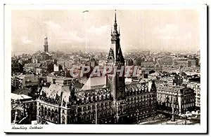 Carte Postale Ancienne Hamburg Rathaus