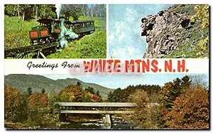 Seller image for Carte Postale Ancienne white Mountains NH Train for sale by CPAPHIL