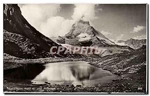 Immagine del venditore per Carte Postale Ancienne Matterhorn Riffelsee venduto da CPAPHIL