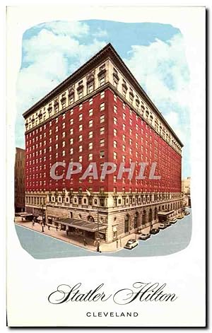 Seller image for Carte Postale Ancienne In the heart of Cleveland at Euclid Avenue and Esat th Street with the city's finest clubs for sale by CPAPHIL