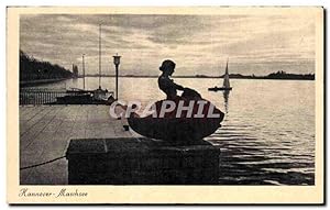 Carte Postale Ancienne Hannover Maschsee