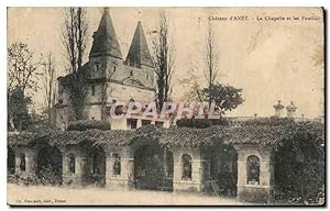 Carte Postale Ancienne Château d'Anet La Chapelle et les Fouilles