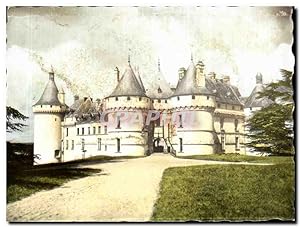 Carte Postale Semi Moderne le château de chaumont sur loire la façade sur le parc
