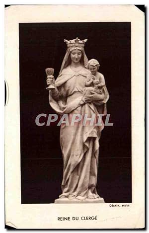Bild des Verkufers fr Image pieuse Reine du clerge zum Verkauf von CPAPHIL