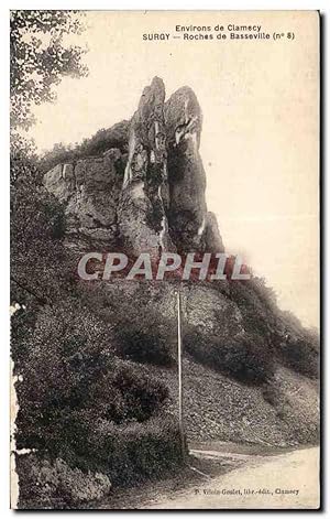 Image du vendeur pour Carte Postale Ancienne Environs de clamecy surgy roches de basseville mis en vente par CPAPHIL